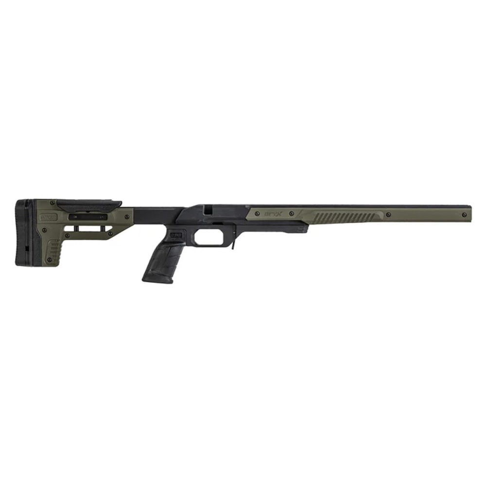 MDT Oryx Chassis System for Savage Long Action CIP Right Hand w/ Adj Buttstock & MLOK Forend, OD Green 116681-ODG in Olive Drab Green