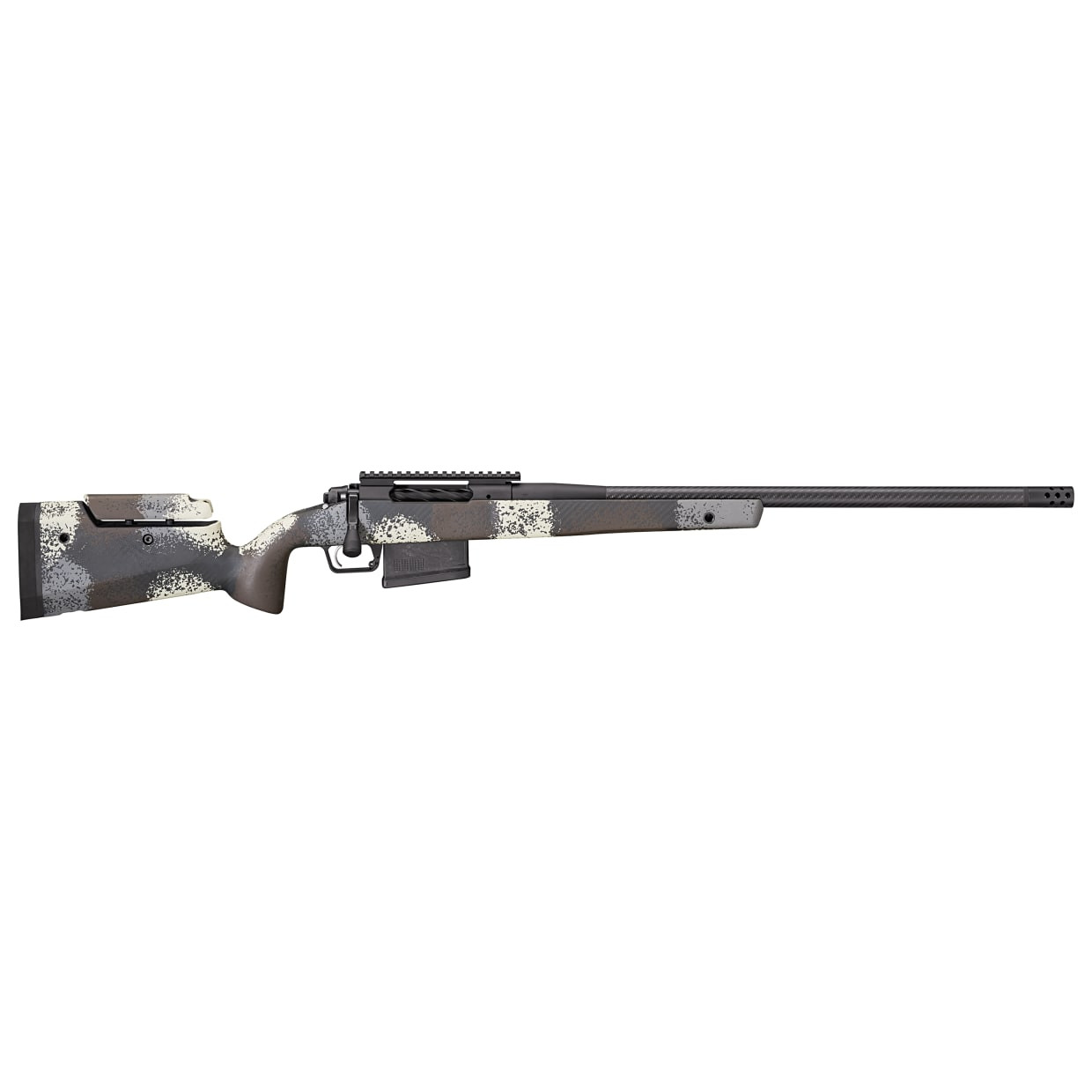 Springfield Armory Model 2020 Waypoint .300 PRC 24"Carbon Fiber Bbl Ridgeline Rifle w/Adj Carbon Fiber Stock, Pc Rail,1x3rd AICS Mag BAW924300PRCCFDA