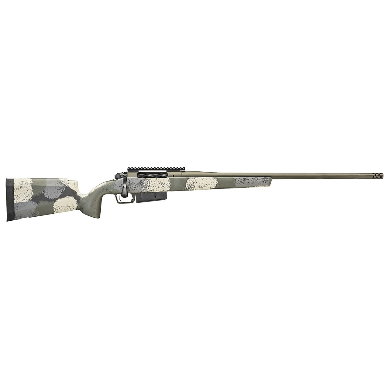 Springfield Armory Model 2020 Waypoint 7mm Rem Mag 24" Bbl Evergreen Rifle w/ Carbon Fiber Stock, Pc Rail, 1x3rd AICS Mag BAW9247G