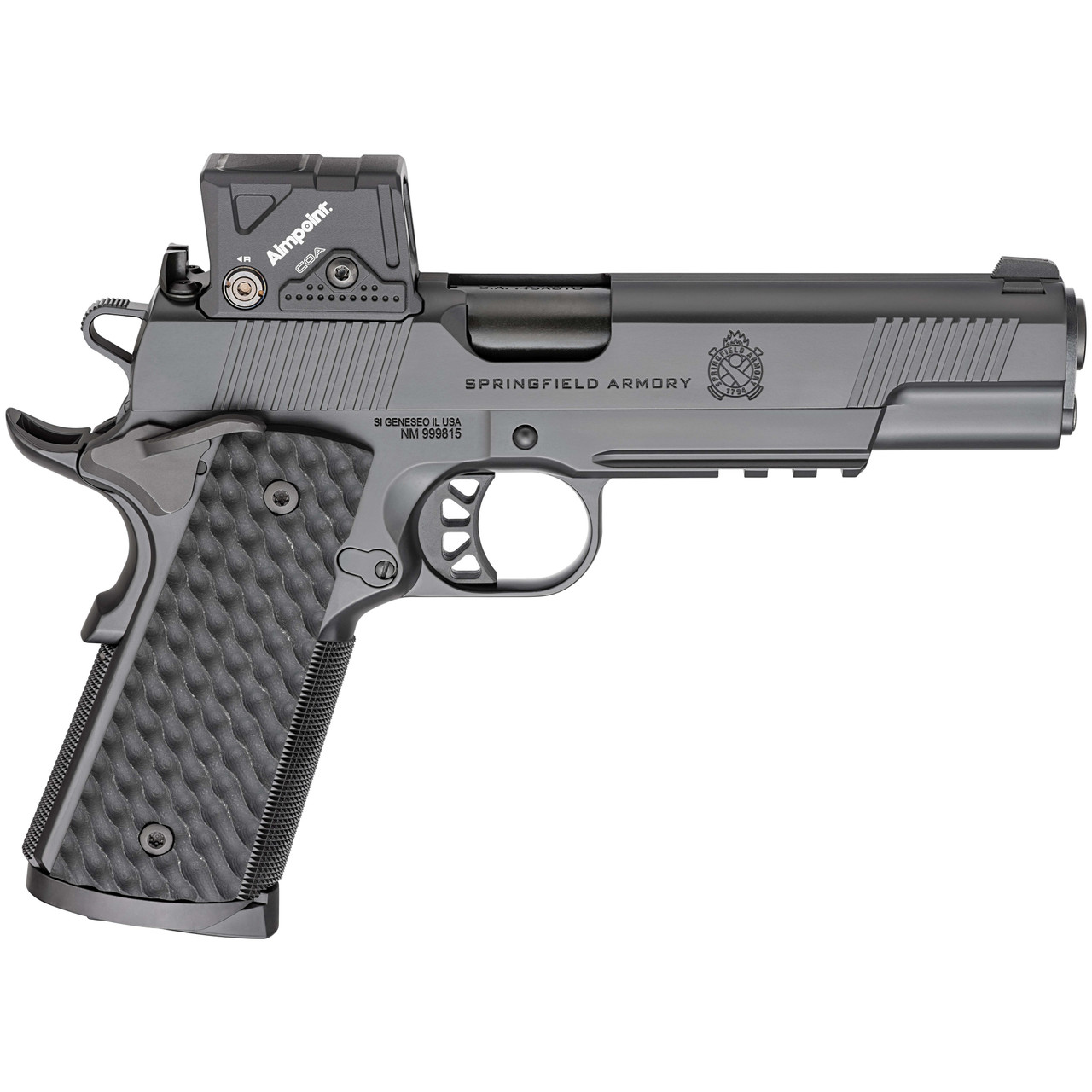 springfield armory Springfield Armory 1911 Tactical Response .45 ACP 5" Bbl Black Handgun w/ Aimpoint COA Optic, 3x8rd Mags PC9125LRCOA - $2259.00 at Scopelist.com