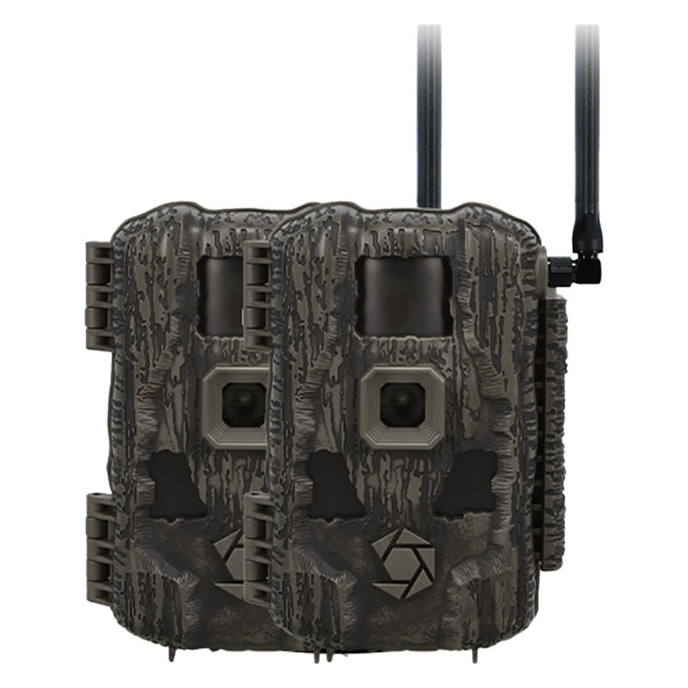 Stealth Cam Pack of 2 Fusion Max 3.0 Cellular Trail Cameras w/ 16 GB Internal Storage, 1080p Video & Audio, 100ft Detection Range STC-FXWTX3C-2PK