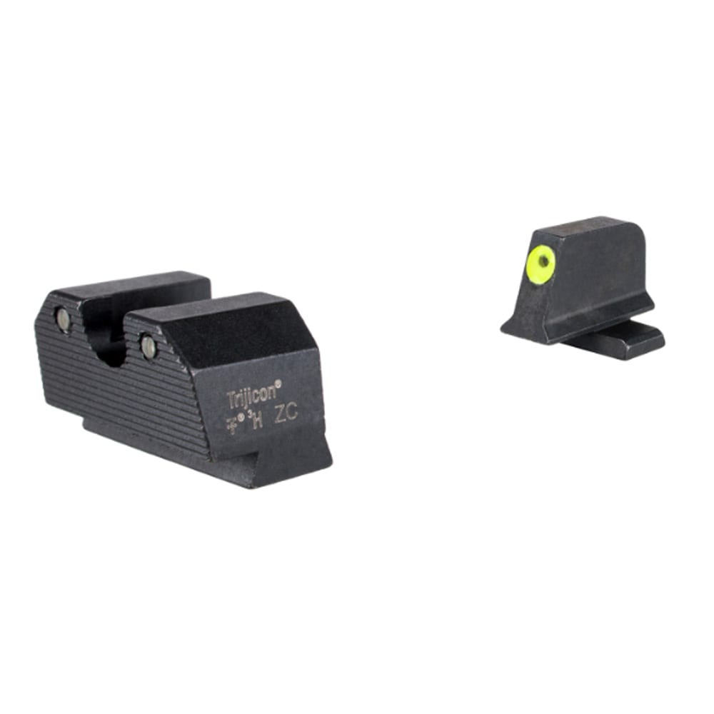 Trijicon HD XR Suppressor/Optic Height Night Sight Set for Springfield Echelon w/ Yellow Front Sight Outline 601209