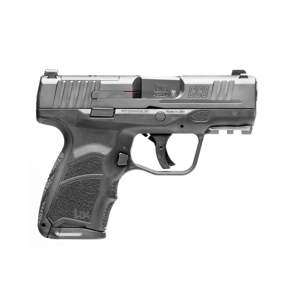 heckler & koch HK CC9 Micro-Compact 9mm 3.32" Bbl Optics Ready Pistol w/(2) 10rd Mags 81000551 - $599.99 at Scopelist.com