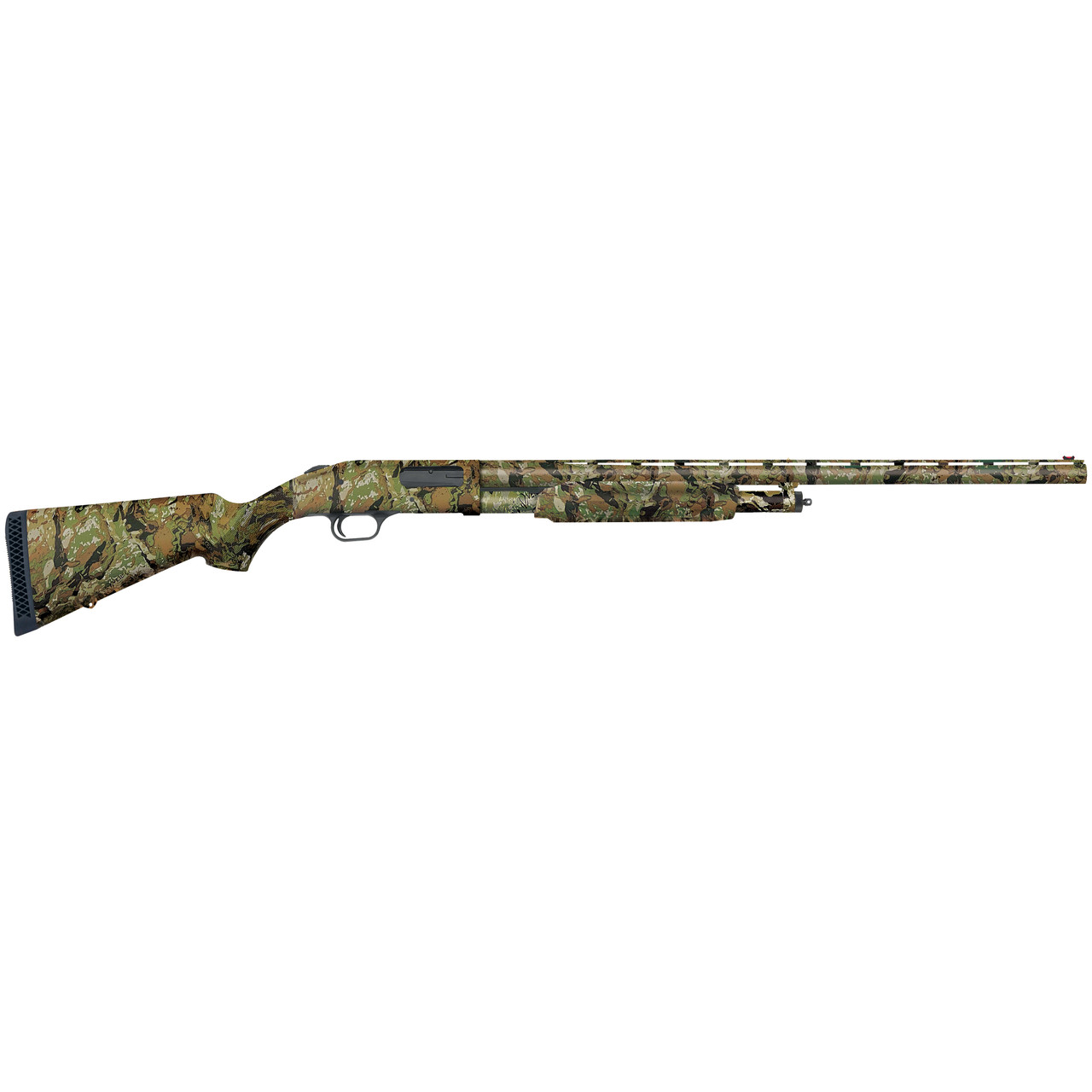 Mossberg 500A All Purpose 12ga 28" Vent Rib Bbl 6+1 Shotgun w/ Synthetic Stock, Veil Ancient Bark Camo 55133