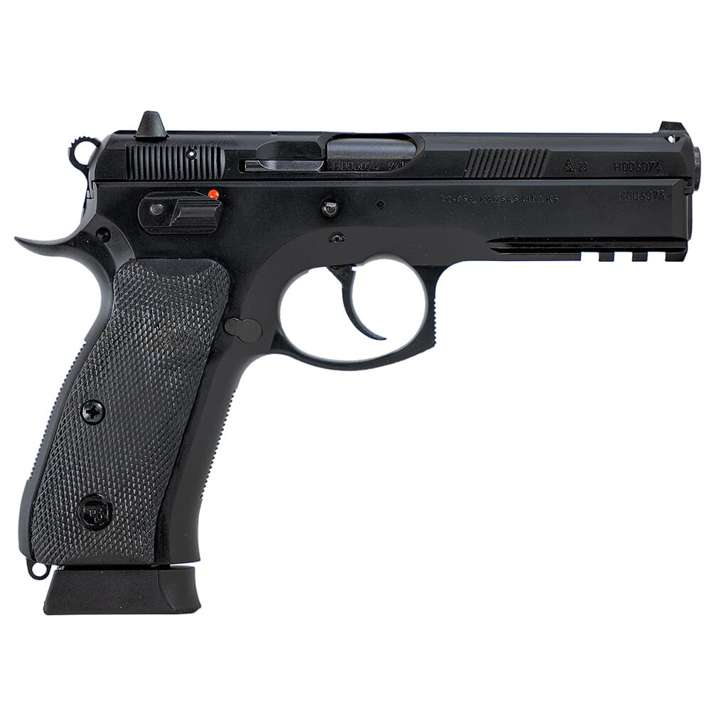 cz-usa CZ-USA 75 SP-01 9mm 4.6" Bbl Blk 19rd Handgun w/Luminescent Front/Rear Sights & Manual Safety 89352 - $849.99 at Scopelist.com