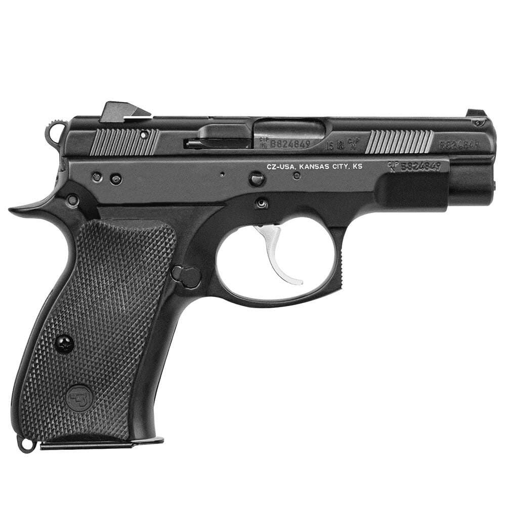 cz-usa CZ-USA 75 D PCR Compact 9mm 4.6" Bbl 15rd Blk Handgun w/Polycoat Alum, Fixed Snag-Free Sights, Decocker, Blk Alum Grips 91194 - $769.99 at Scopelist.com