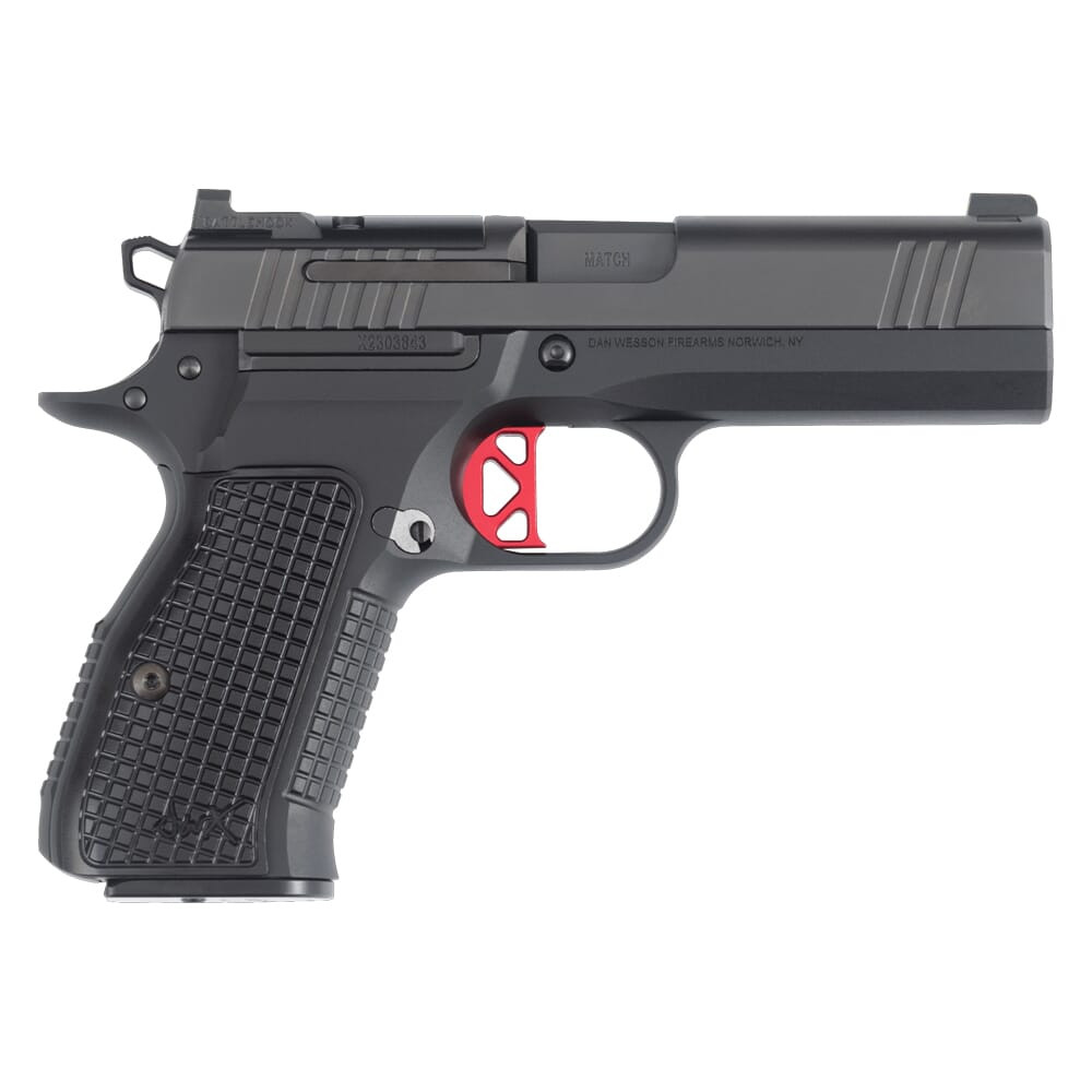Dan Wesson DWX 9mm 5" Bbl 10rd Optic Ready Black Pistol w/ Night Sights 92114