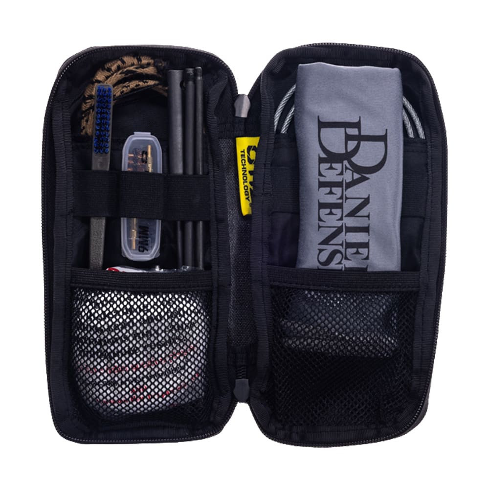 Daniel Defense 9mm OTIS Cleaning Kit w/ Ripcord, Bronze & Nylon Brushes, Memory-Flex Cable, FP-10 Lubricant 28-088-16296