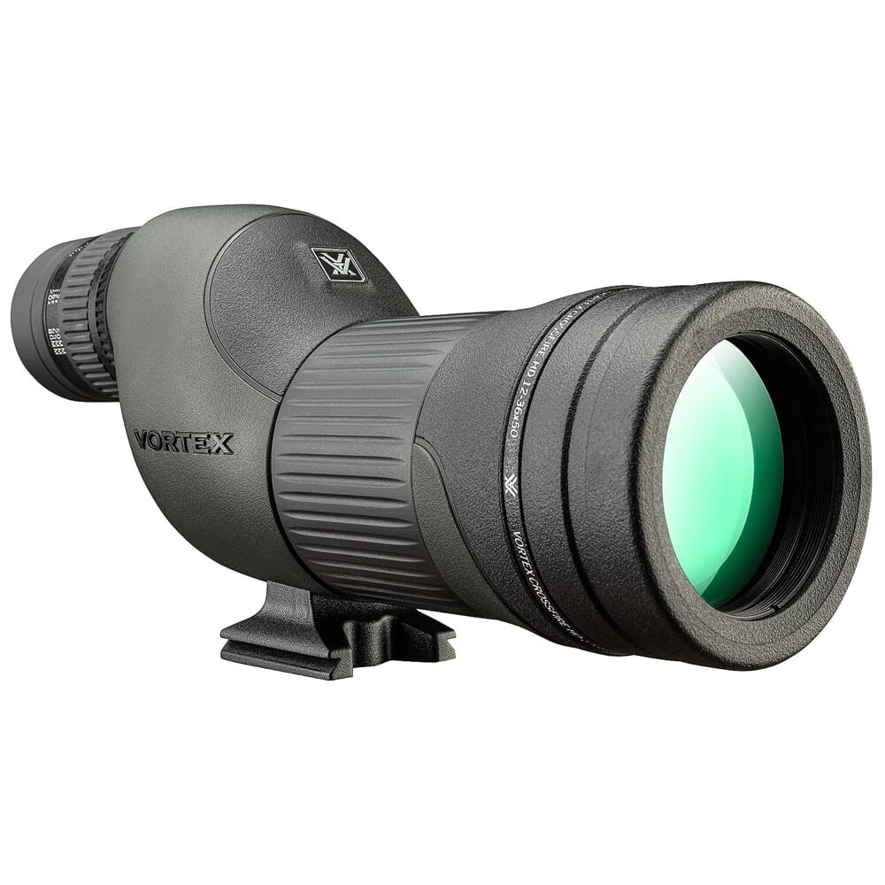 Vortex Optics Vortex Crossfire HD 12-36x50mm Straight Spotting Scope w/Neoprene Case, Lens Covers, Lens Cloth CF-50S - $299.99 at Scopelist.com