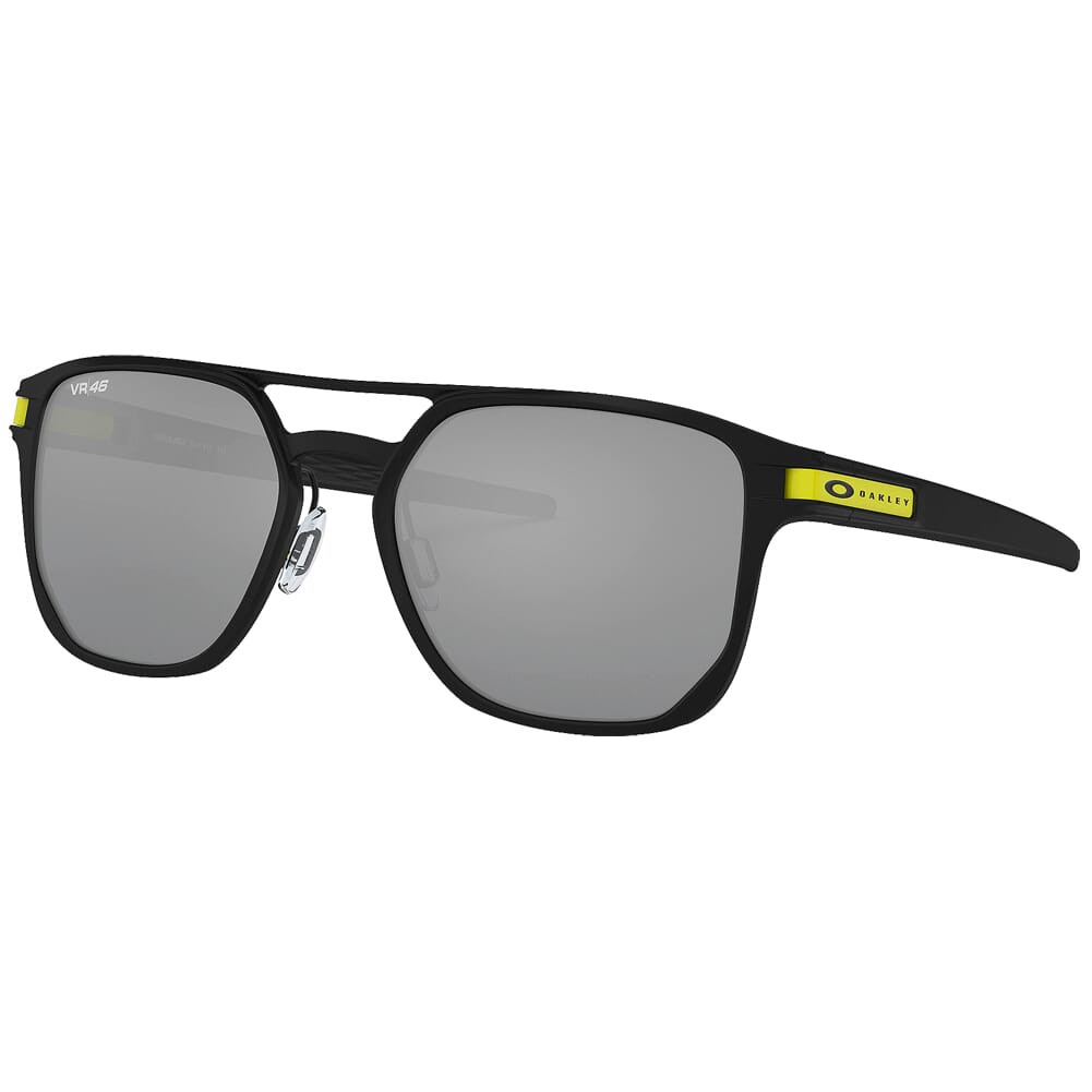 Oakley Latch Alpha Valentino Rossi Matte Black w/PRIZM Black Lenses OO4128-0853