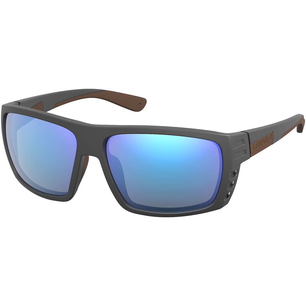 Leupold Payload, Dark Gray, Blue Mirror Lens Performance Eyewear 181275