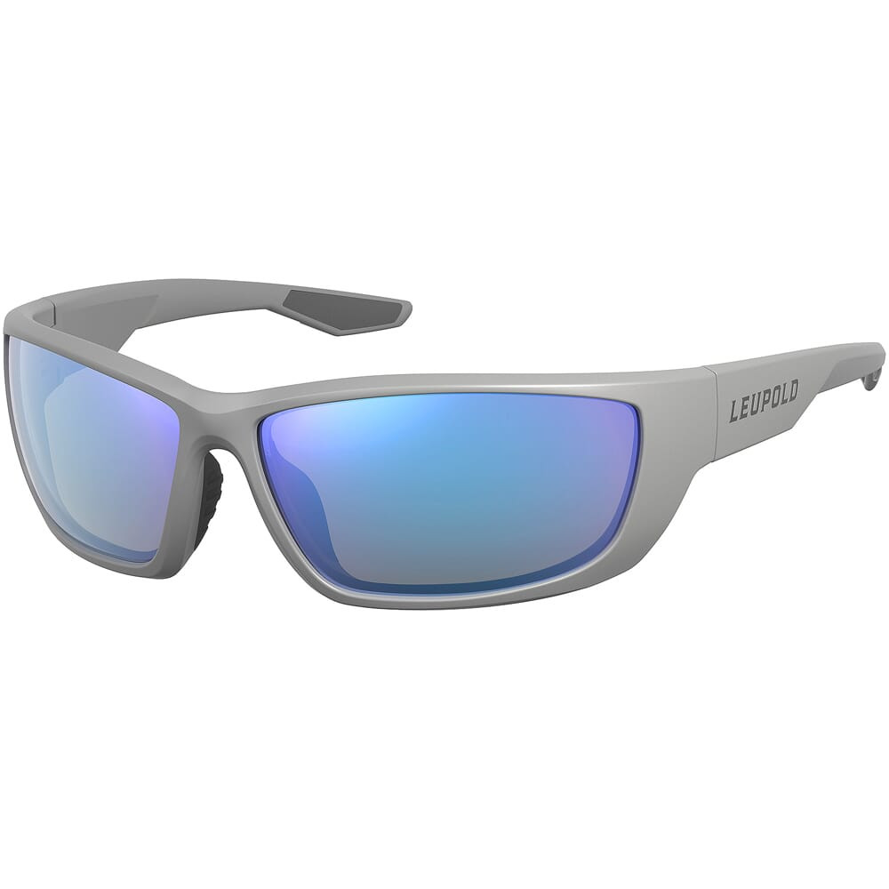 Leupold Cheyenne, Matte Gray, Blue Mirror Lens Performance Eyewear 181282