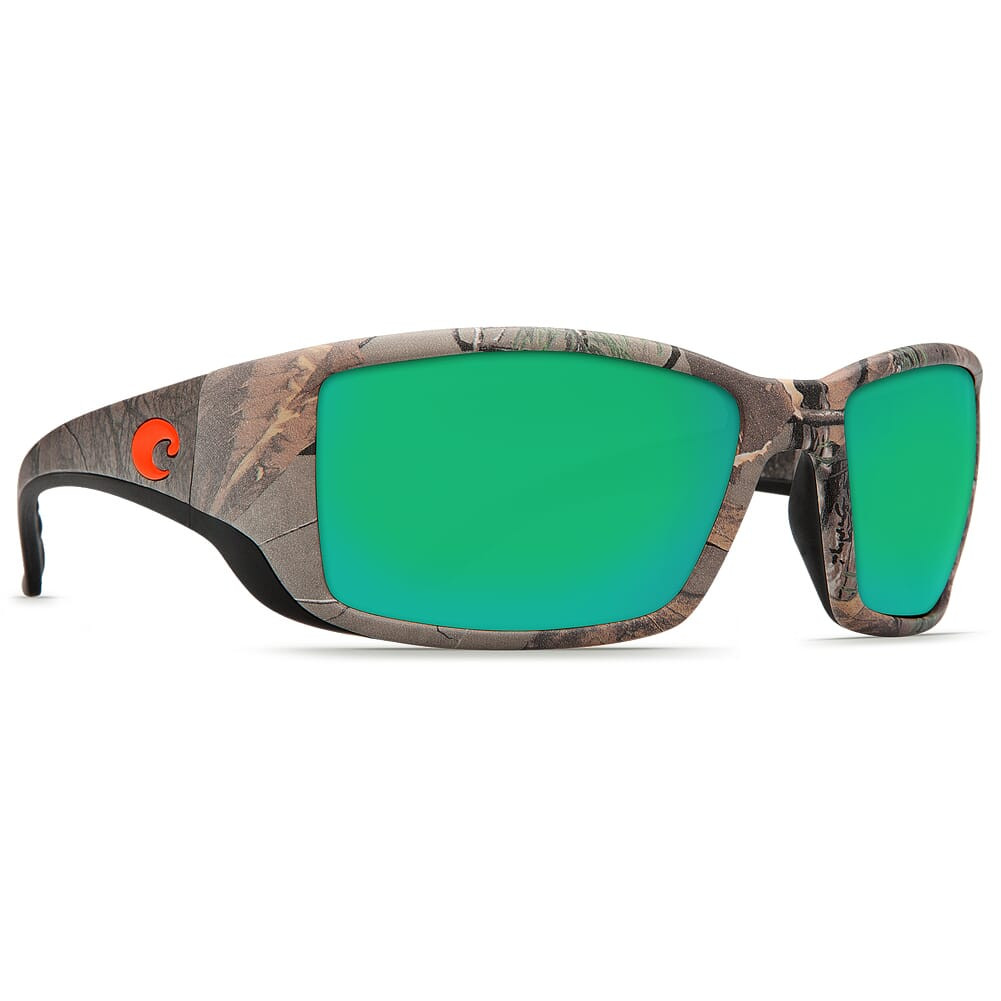 Costa Blackfin Realtree Xtra Camo Frame Sunglasses w/Green Mirror 580G Lenses 06S9014-90143262