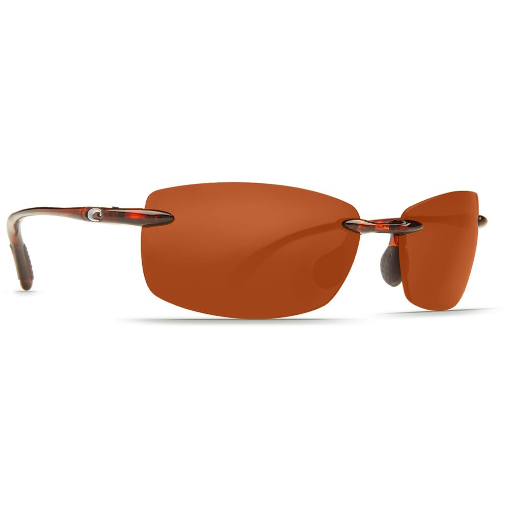 Costa Ballast Tortoise Frame Sunglasses w/Copper 580P C-Mate 2.00 Lenses 06S7002-00010460