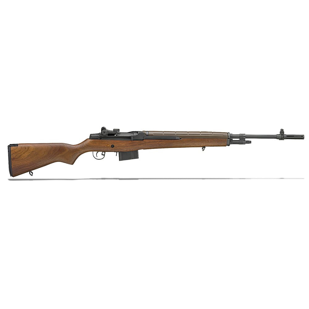 Springfield Armory M1A Loaded .308 Win 22" 1:11 National Match Bbl Rifle w/ Walnut Stock, Match Sights, Flash Suppressor, 1x10rd Mag MA9222