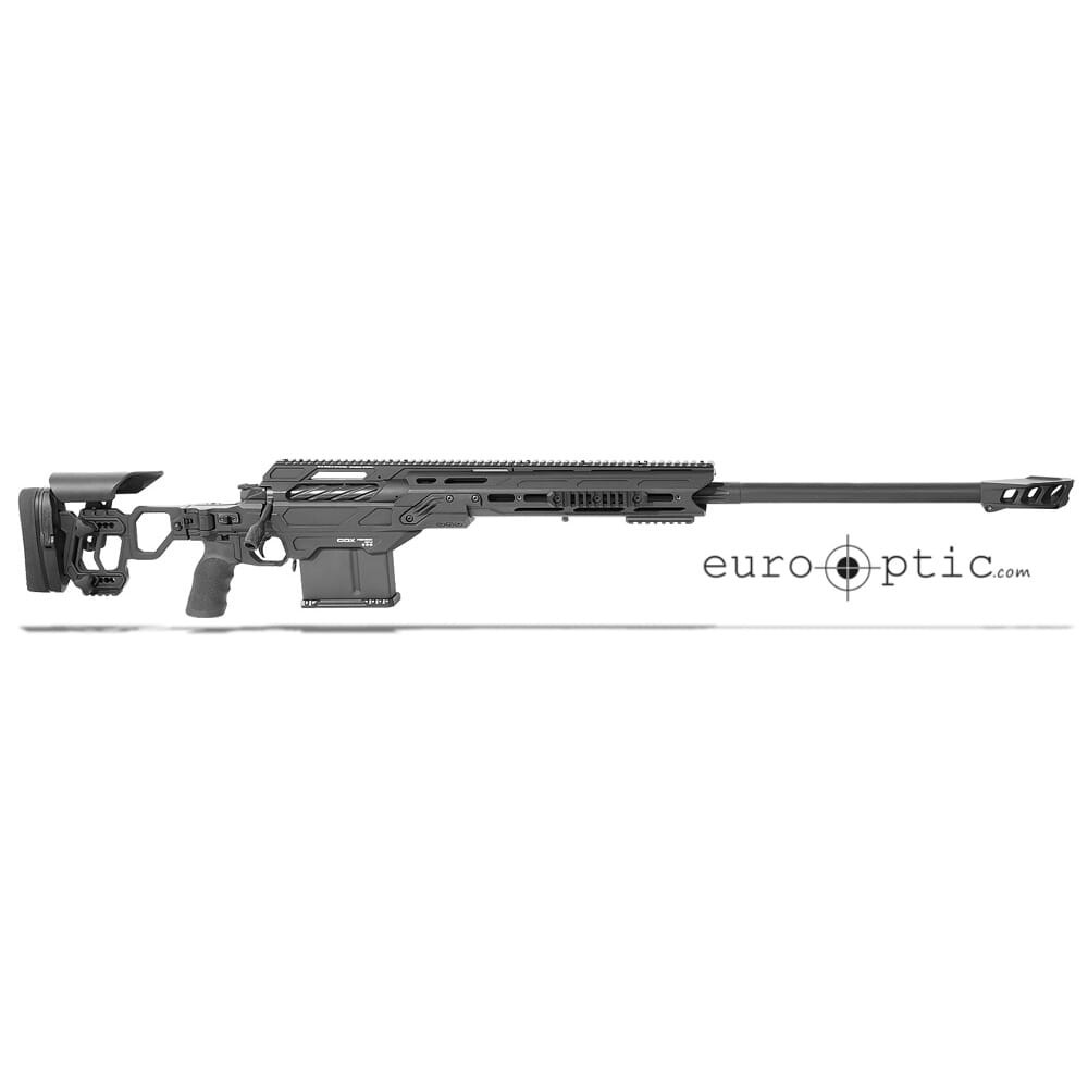 Cadex Defense Shadow Rifle .375CT 32" 40 MOA 1:10 Skeleton w/ Magazine & MX1 MBBlack CDX40-DUAL-375-32-B-MB-BLK