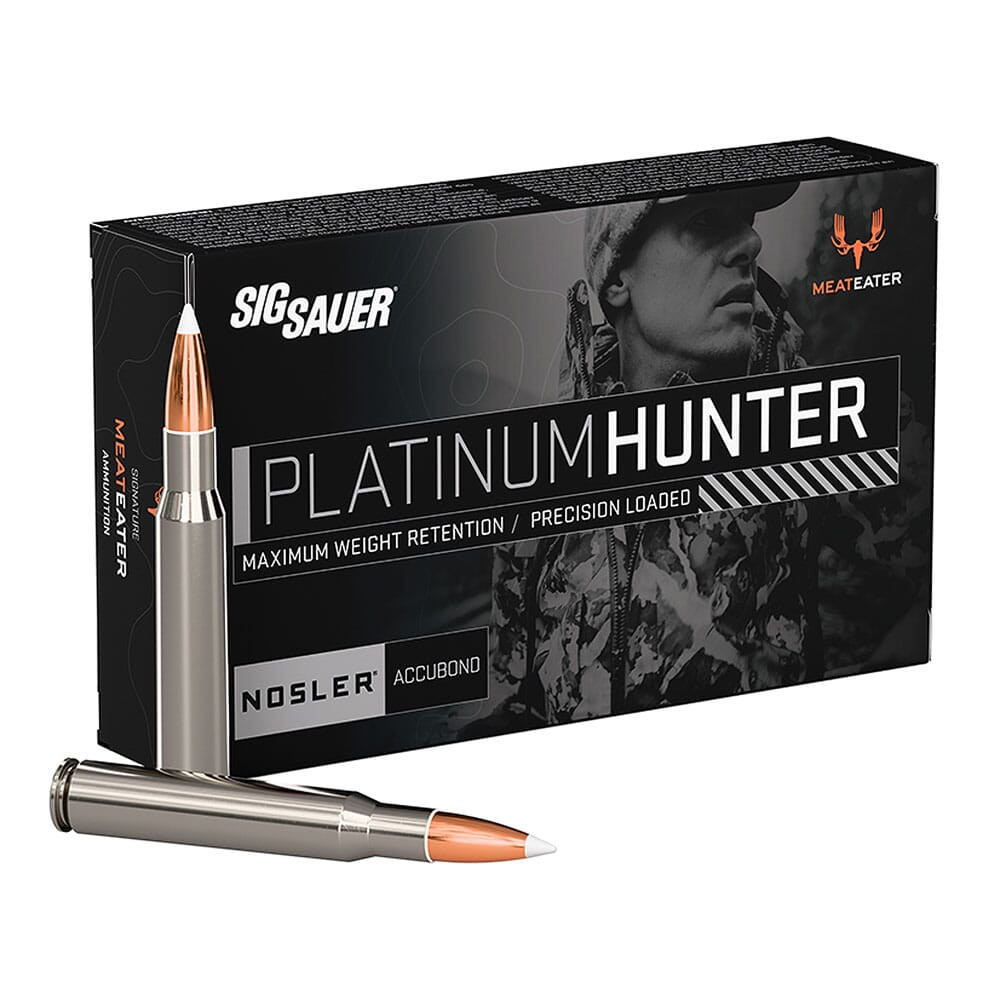 SIG SAUER Platinum Hunter .30-06 Springfield 180 Grain AccuBond Centerfire Rifle Ammo