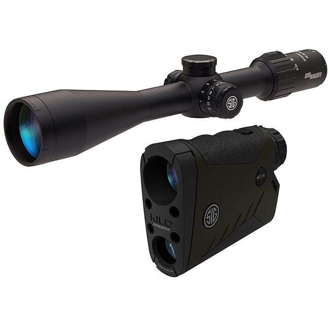 SIG Sauer BDX Combo Kit, Kilo2400BDX LRF and Sierra3BDX Rifle Scope 6.5-20x52mm SOK24BDX01