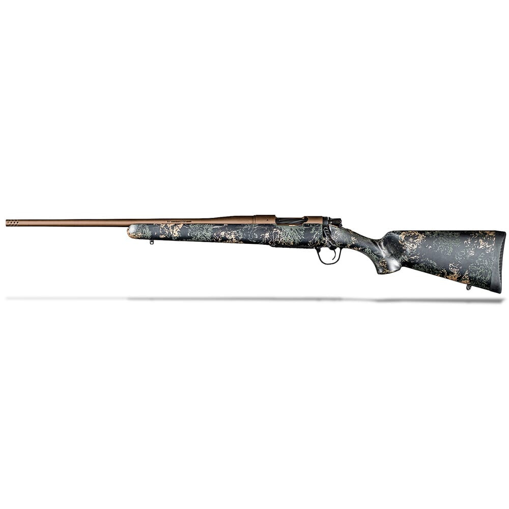 Christensen Arms Mesa FFT LH 7mm PRC 22" 1:8" Burnt Bronze Bbl Carbon w/Green & Tan Rifle 801-01193-00
