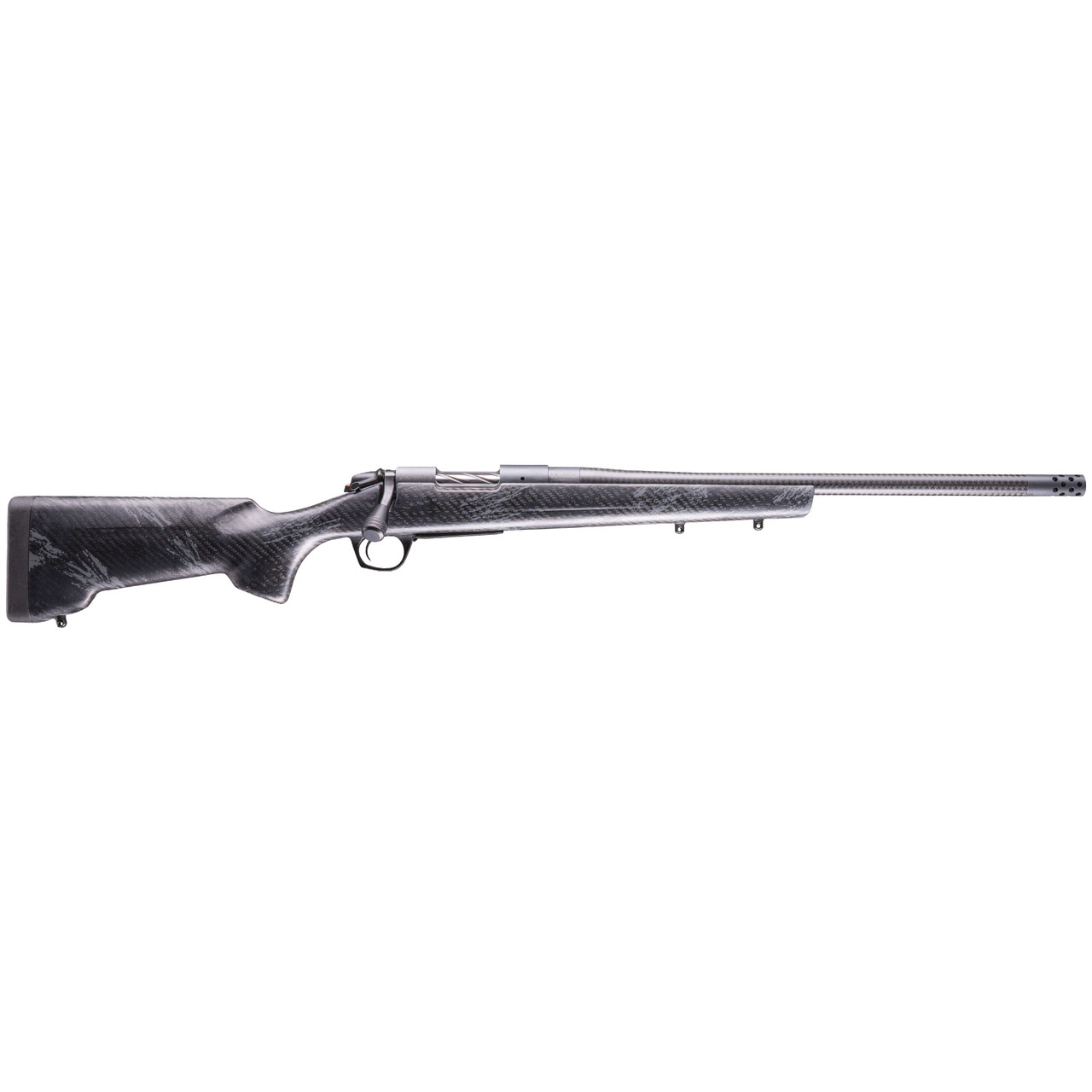 Bergara B-14 Cima CF 300 PRC 22" 1:9 Threaded 5/8x24 Carbon Fiber Bbl w/ Omni Muzzlebrake & Fluted Bolt Rifle B14LM1208CF