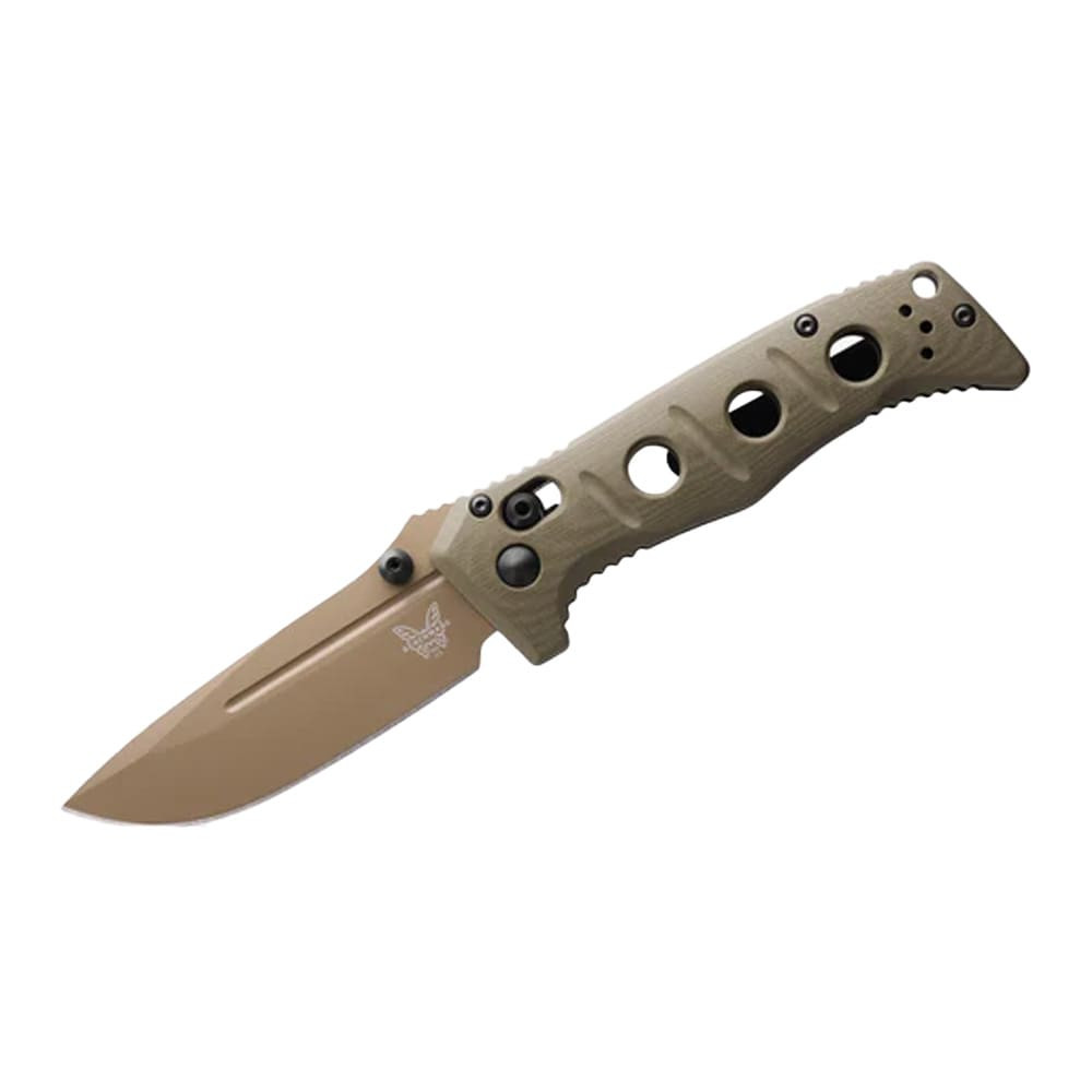 benchmade Benchmade Sibert Mini Adamas AXIS Stud Drop-Point Olive Drab Green G10 Knife 273FE-2 - $189.99 at Scopelist.com