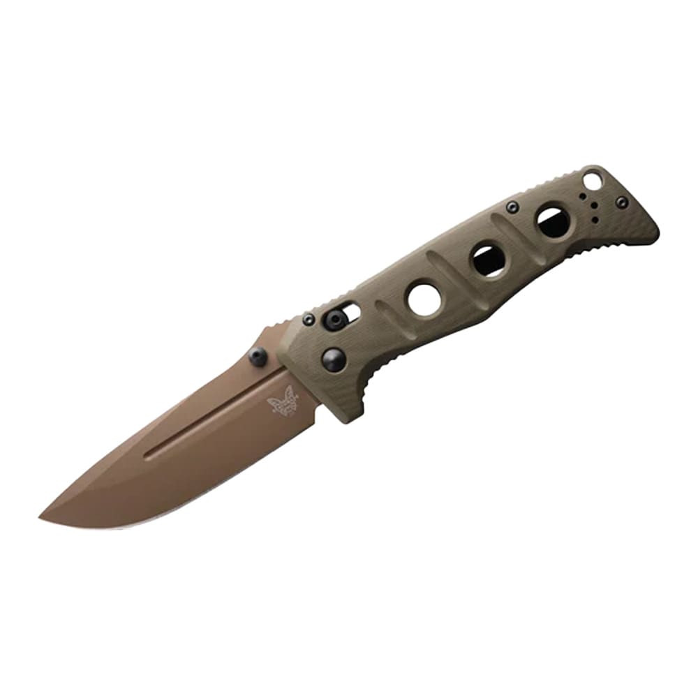 benchmade Benchmade Sibert Adamas AXIS Stud Drop-Point Olive Drab Green G10 Knife 275FE-2 - $219.99 at Scopelist.com