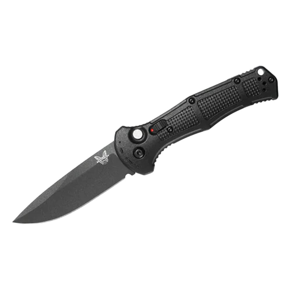 Benchmade Claymore Auto Drop-Point Black Grivory Knife 9070BK