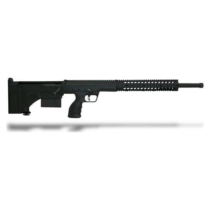 Desert Tech DEMO SRS Rifle .338 LM 26" Bbl w/Brake, Blk Rcvr, Blk Stock w/Monopod, Mag, Instructions; Excellent Cond., Lt Usage Marks on Bolt DA467