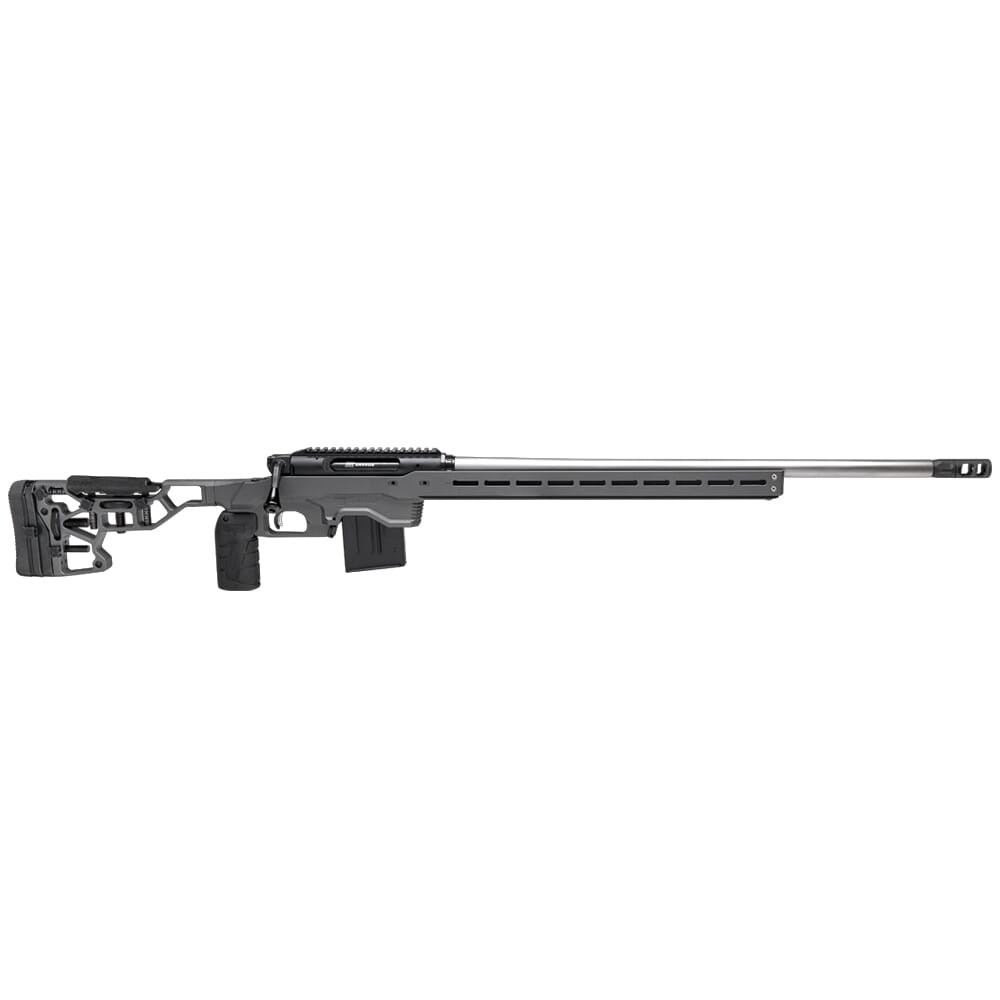 Savage Arms IMPULSE Elite Precision .300 Win Mag 30" 1:9.3" 5/8x24 Bbl Gray/Stainless Bolt-Action Rifle w/(1) 5rd Mag & MDT ACC Chassis 57892