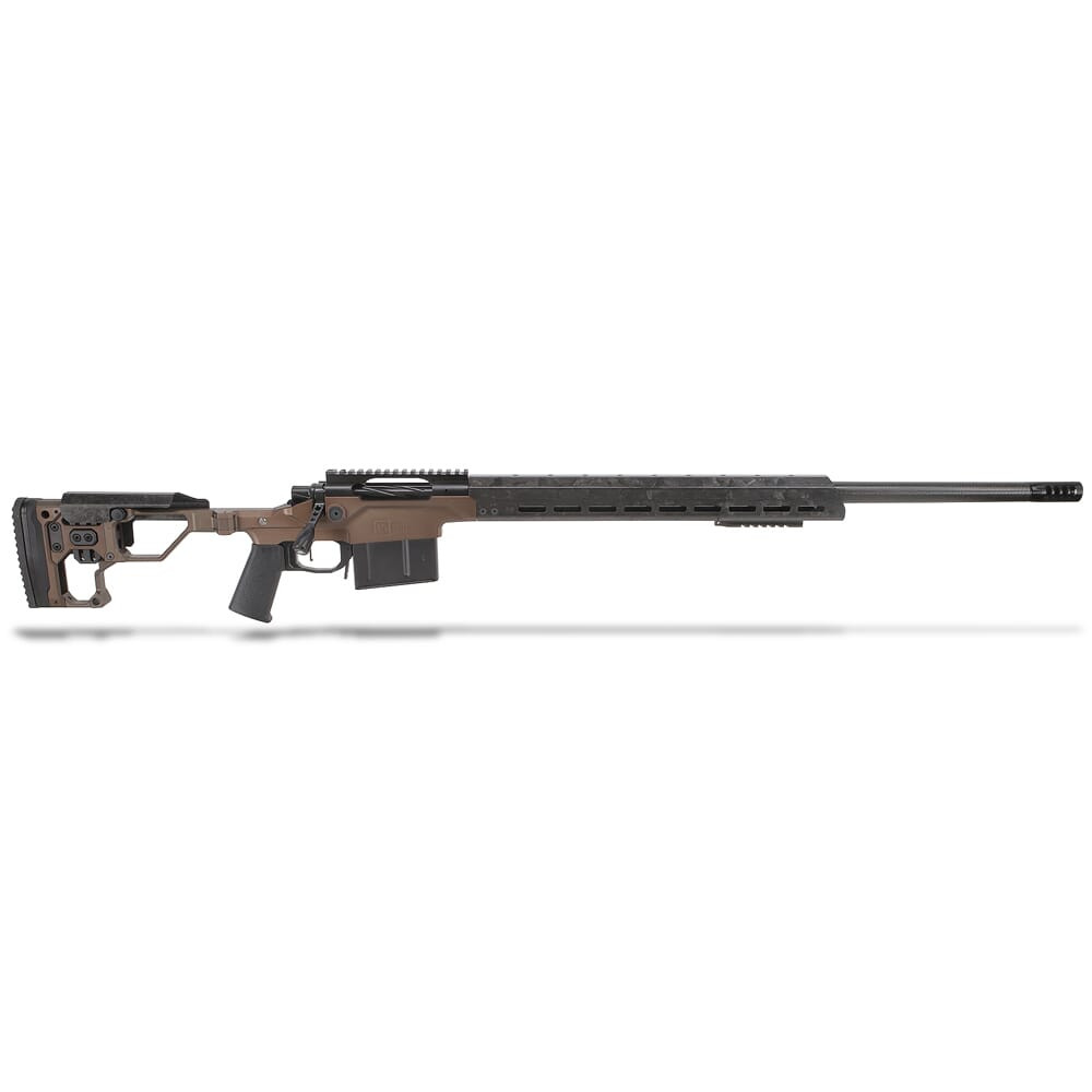 Christensen Arms Modern Precision Bolt-Action Rifle - 7mm PRC - 26″ - Desert Brown Anodize - Adj. w/Carbon Fiber Handguard