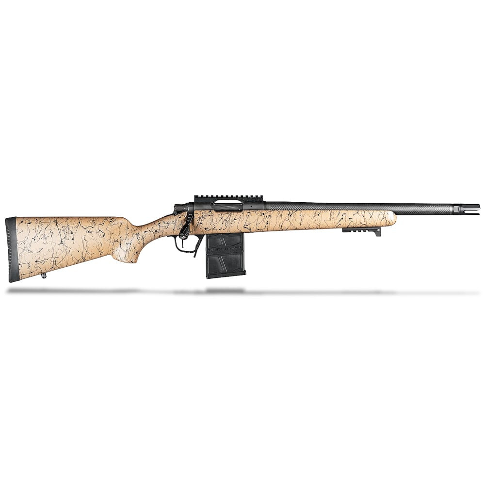Christensen Arms Ridgeline Scout .300 BLK 16" 1:7" Tan w/Black Webbing Rifle 801-06123-00