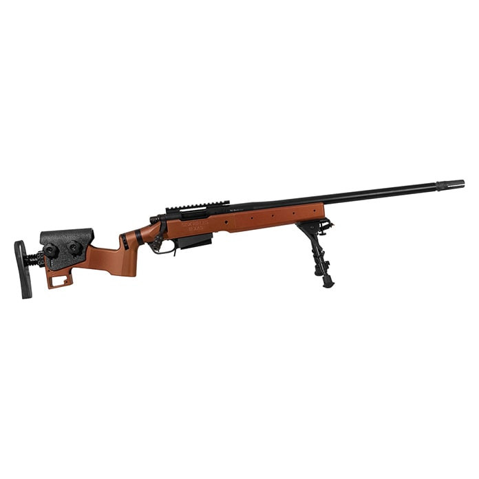 Sisk STAR Rifle 308 Win-Lilja SS 7 Contour 20" 1:10 twist-Timney-Bronze F1 Forestock-Surefire Flash Suppressor-Talley Picatinny 20 MOA Rail-Tactical bolt Knob. Very few rounds, like new. UA1316