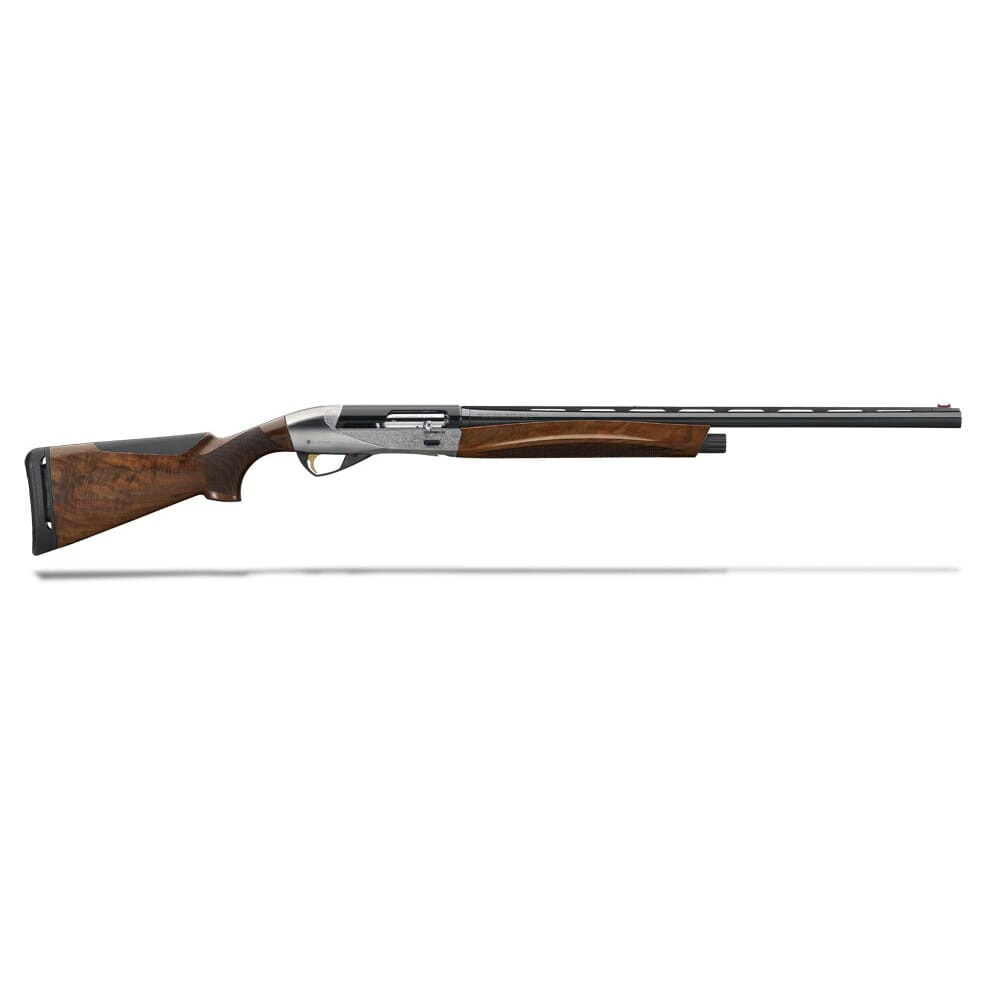 Benelli Ethos 20GA 3" 28" AA-Grade Satin Walnut Engraved Nickel-Plated Receiver 4+1 Semi-Auto Shogun 10472