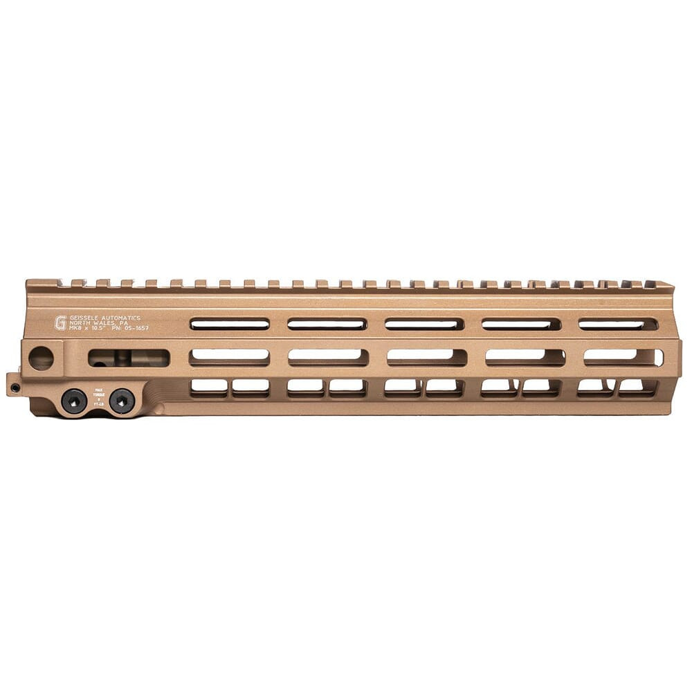 Geissele Automatics Geissele 10.5" M-LOK MK8 DDC Super Modular Rail 05-1657S