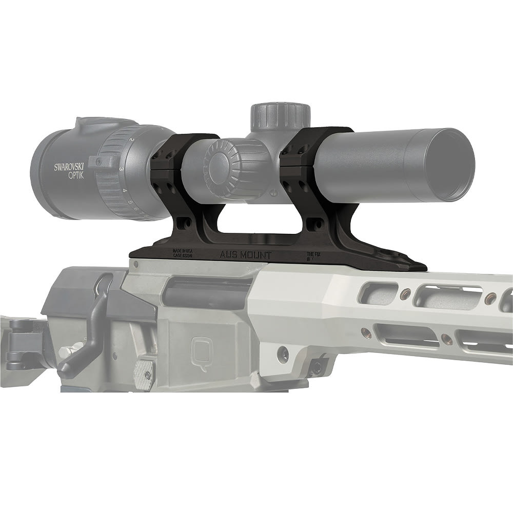 Q, LLC. Reptilia 30mm Diameter Direct The FIX Black AUS Direct Optic Mount 100-362