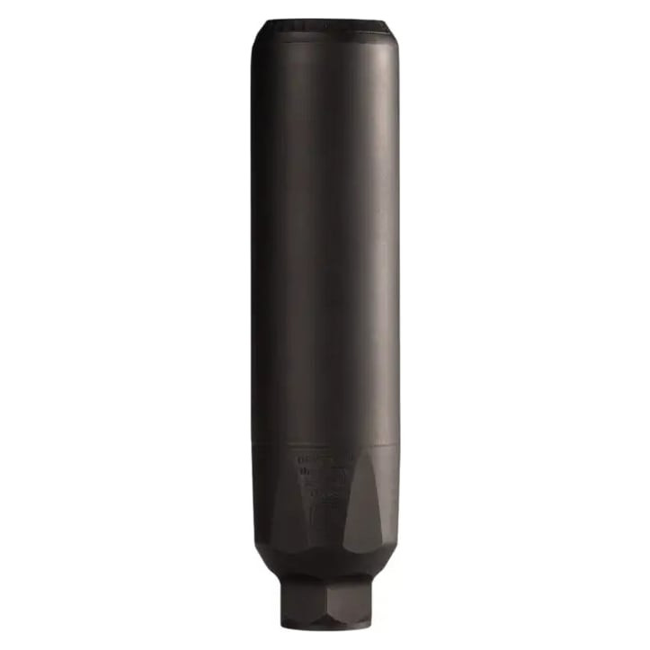 Q, LLC. The Lefty 5.56mm and 6mm ARC SS Melonite Quickie Fast-Attach Taper Mount Low-Blow Silencer SIL-TL-QUICKIE-556 in Black