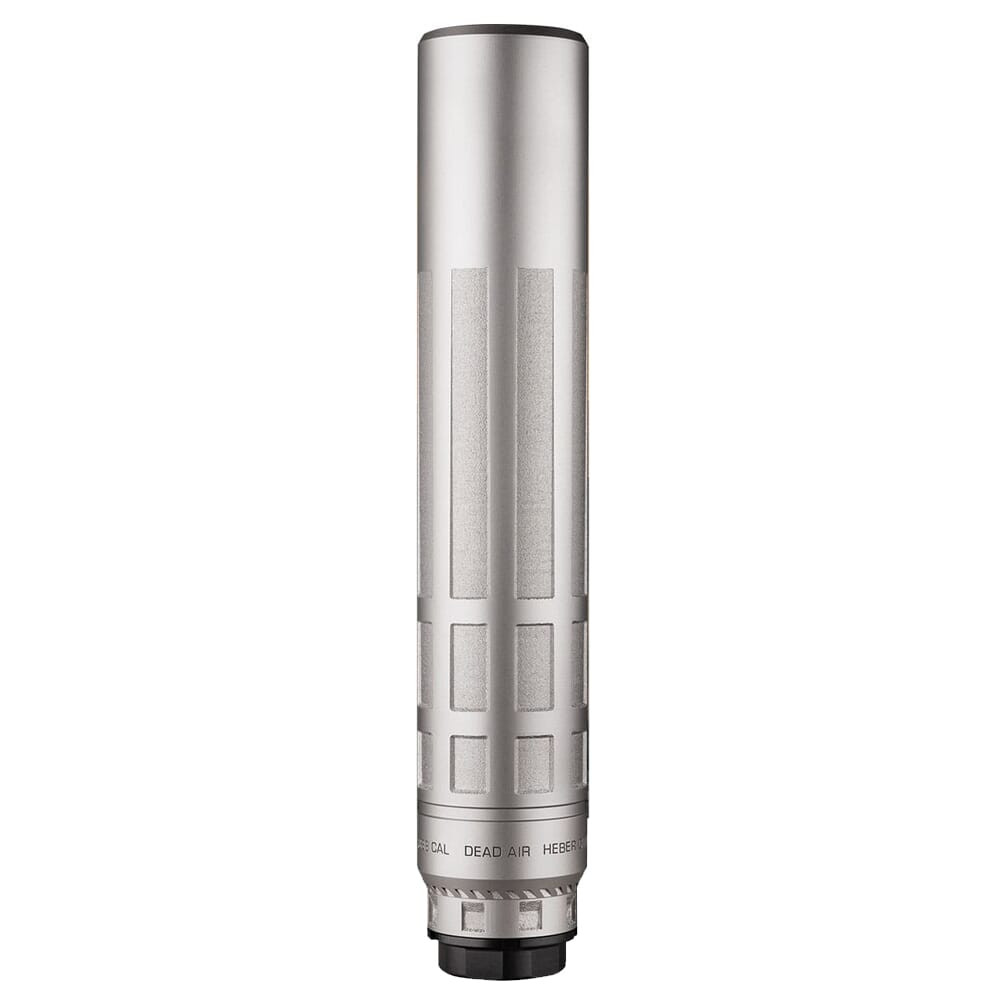 Dead Air Silencers Dead Air Nomax 33 .33 Cal 9.60" Silver Silencer w/Xemax Adapter (NFA) NOMAX33XEMAXSIL