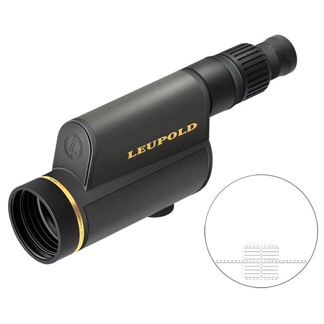 Leupold GR 12-40x60mm HD Shadow Gray Impact MOA Reticle 120373