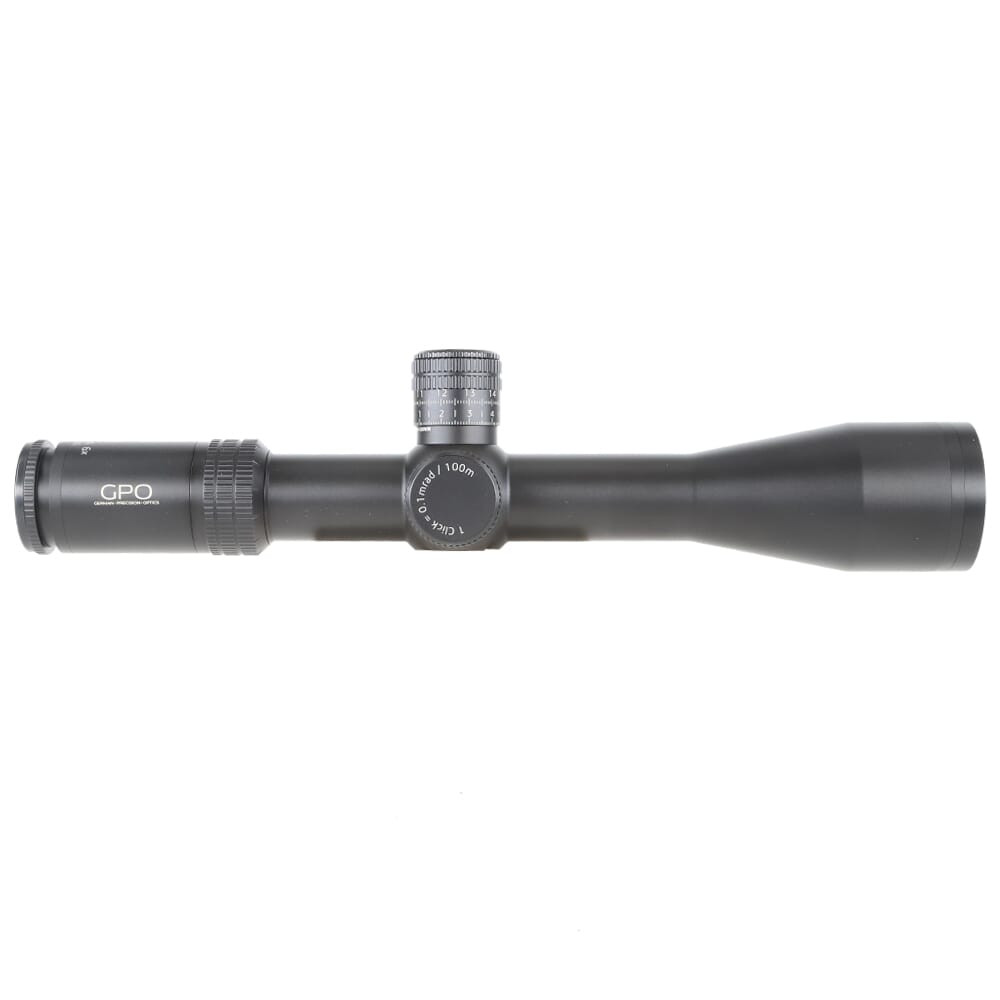 German Precision Optics GPO GPOTAC 4.5-27x50i FFP LRi-Pro ZS Lock .1MRAD Scope RS670