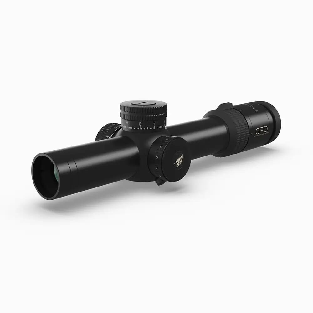 German Precision Optics GPO GPOTAC 1-8x24itac FFP HSi Lock BT .1MRAD Scope RT820