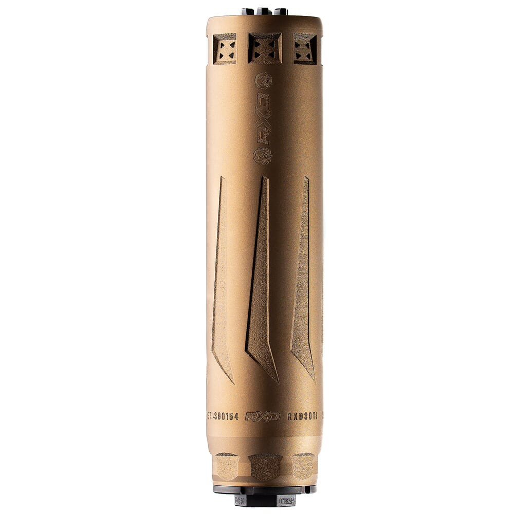 Dead Air Silencers Dead Air RXD30Ti .30 Cal Burnt Bronze Silencer w/ DTB324 5/8-24 RXD30TiBB