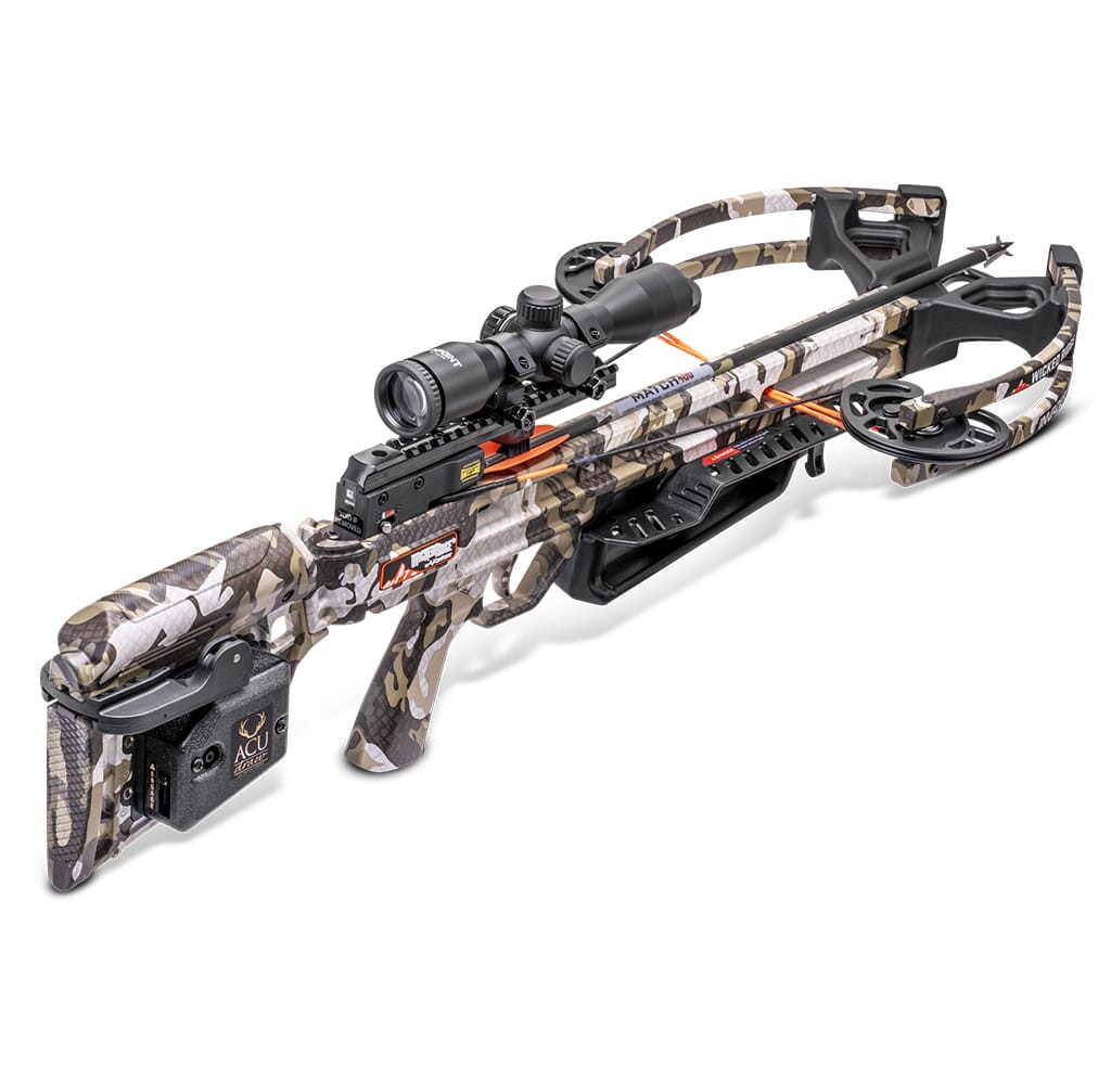 Wicked Ridge Crossbows Wicked Ridge Invader M1 Peak XT Crossbow w/ACUdraw & Pro-View 400 Scope WR24005-4552 in Vektra