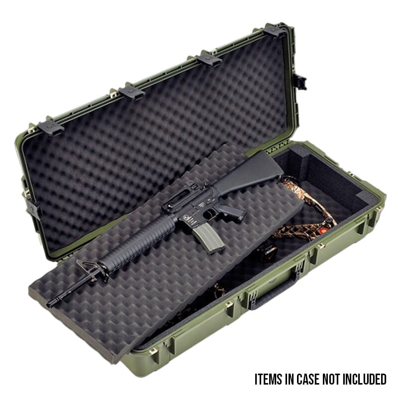 SKB iSeries Double Bow/Short Rifle OD Green Case 3i-4217-DB-M