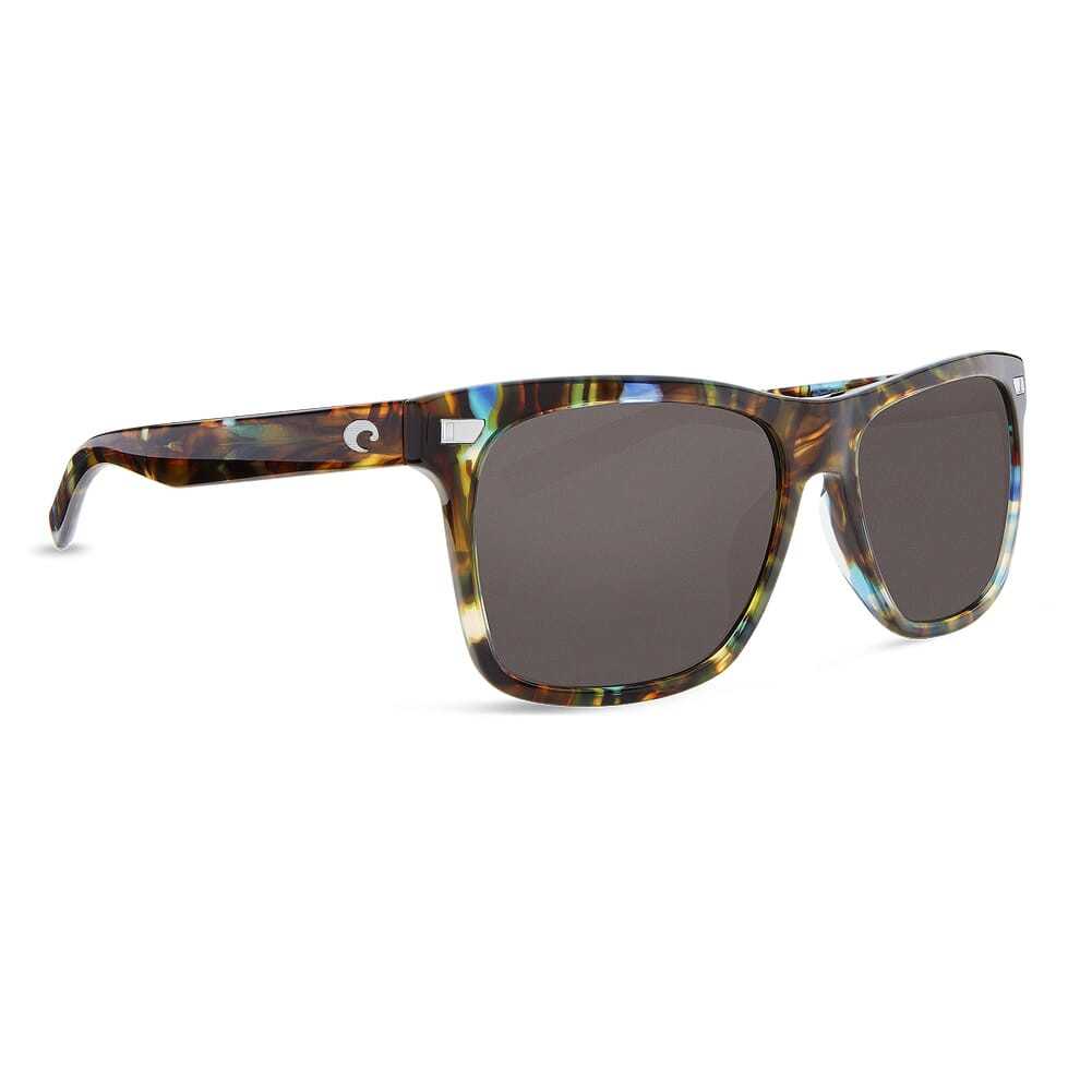 Costa Del Mar Costa Aransas Shiny Ocean Tortoise Frame Sunglasses w/Gray 580G Lenses 06S2005-20050658