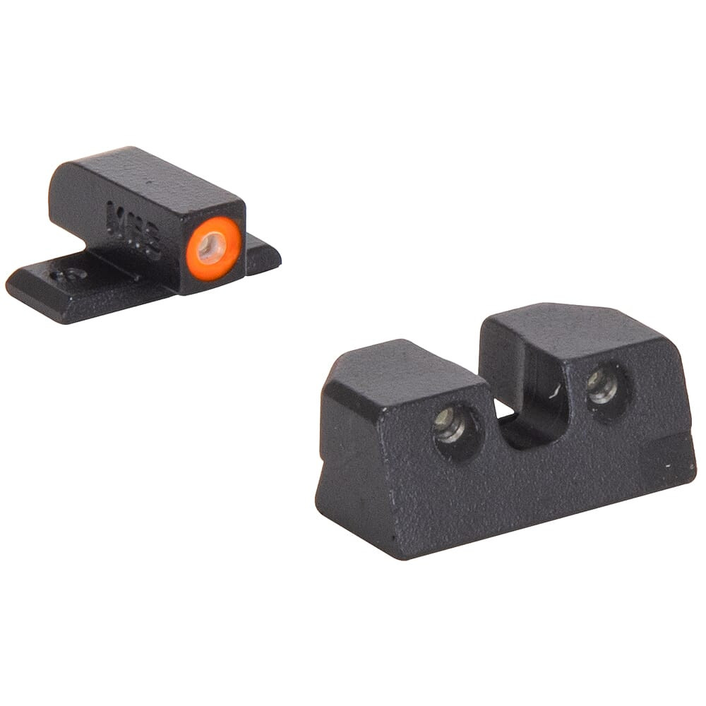 Meprolight USA Meprolight Hyper-Bright FN 509 Fixed Orange Ring/Green Dot Tritium Illum Pistol Sight Set 0408893131