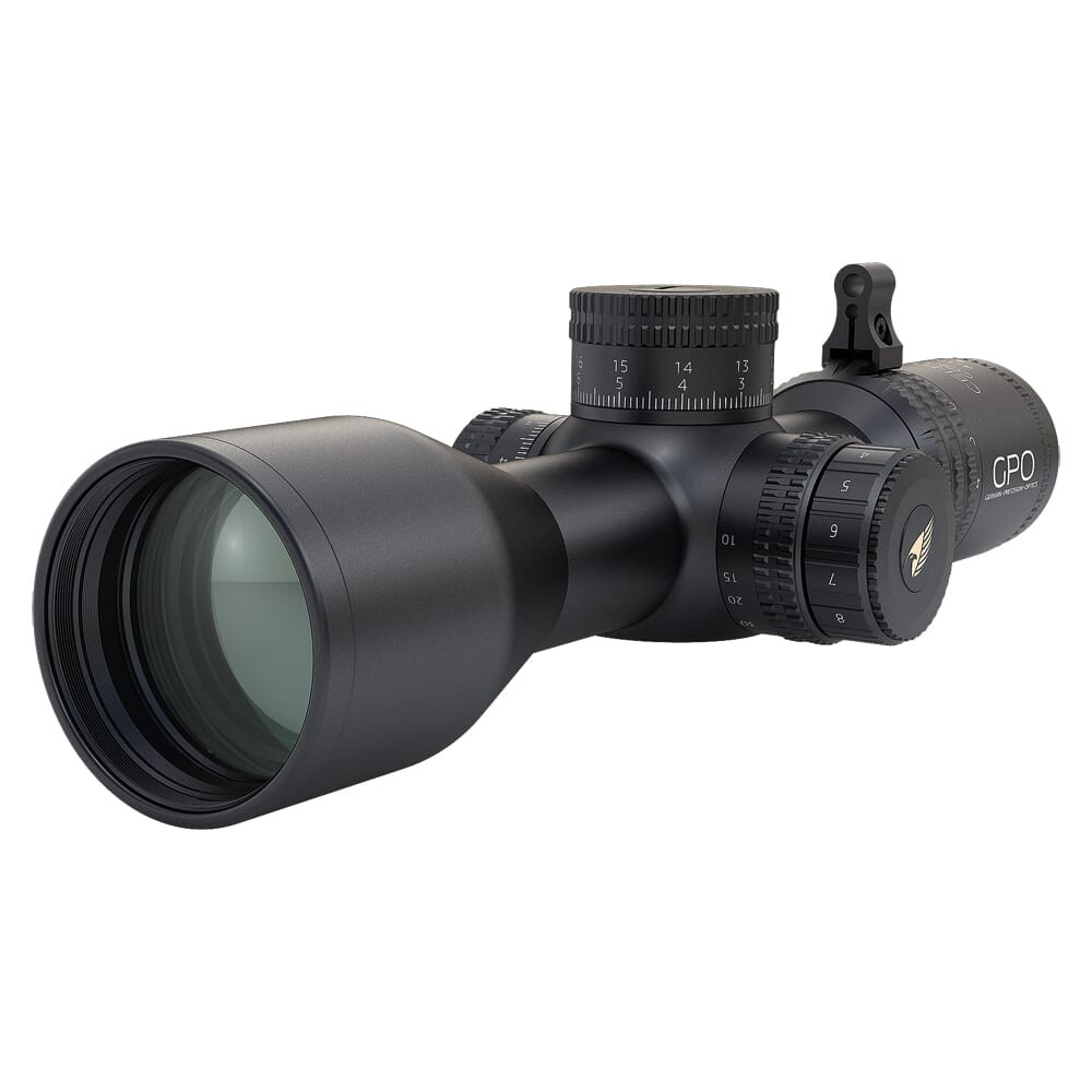 German Precision Optics GPO Centuri CMPT 4-16X44i FFP MIL ZS Lock .1 MRAD Scope RC450