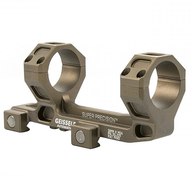 geissele automatics Geissele Super Precision Scope Mount 30MM Desert Dirt Color (Vortex 1-6), for AR-15 05-329S - $299.99 at Scopelist.com