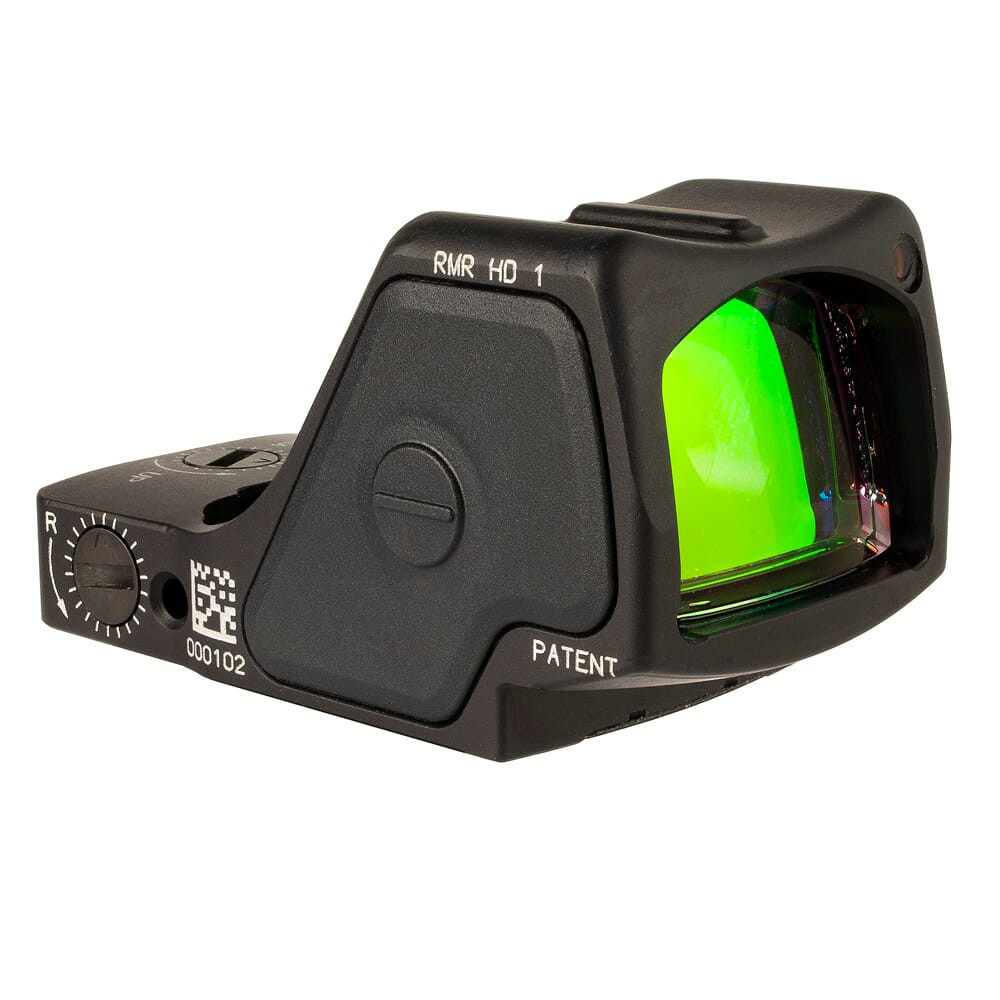 Trijicon RMR HD Red Dot Pistol Sight with Adjustable LED Reticle - Red 55 MOA Circle/1 MOA Dot