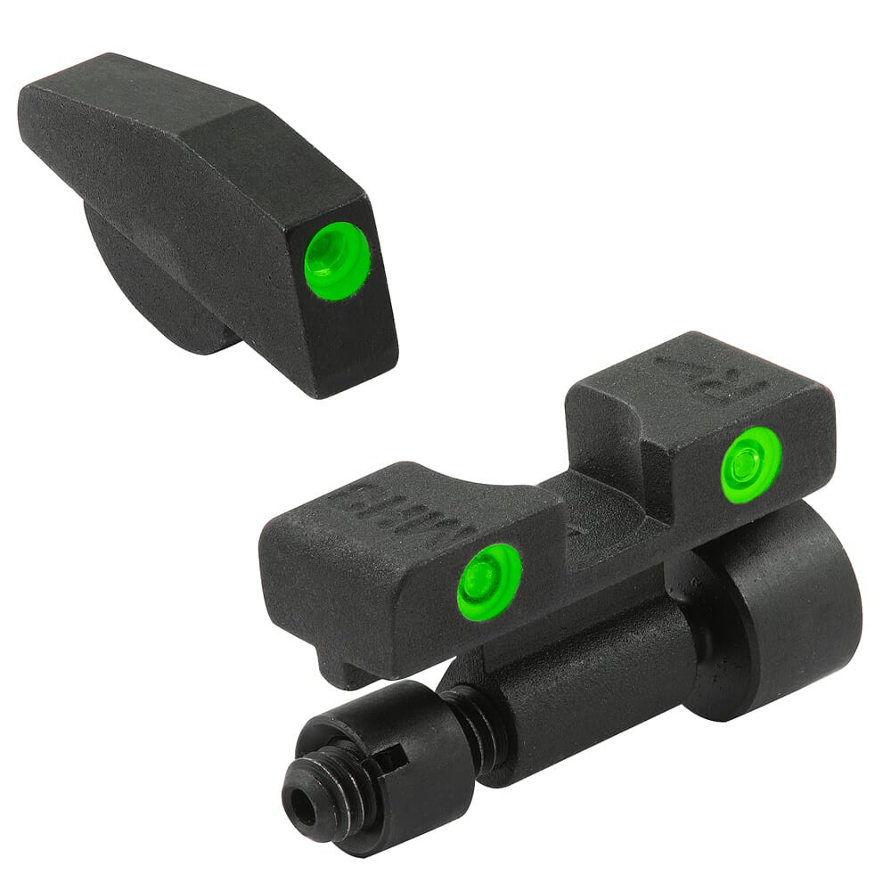 Meprolight USA Meprolight Tru-Dot S&W K,L,N Rev. (Pinned F.S) Green/Green Adj Pistol Sight Set 227713101