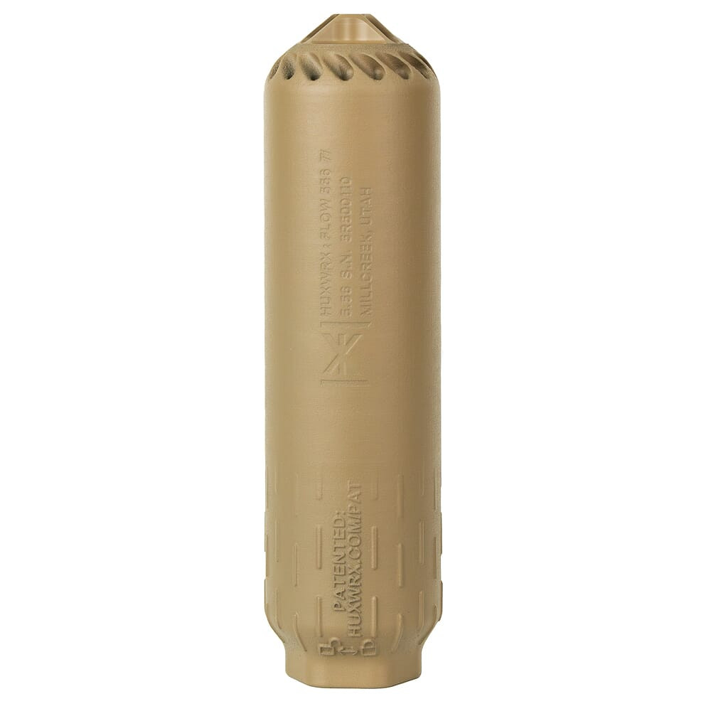 HUXWRX Flow 556 TI Suppressor, FDE Finish 2693